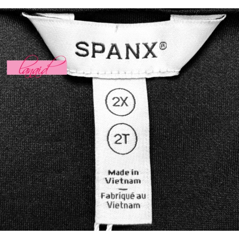Spanx AirEssentials Half-Zip Romper Very Black Henley Zipper Polo Jumpsuit 2X - Picture 13 of 15